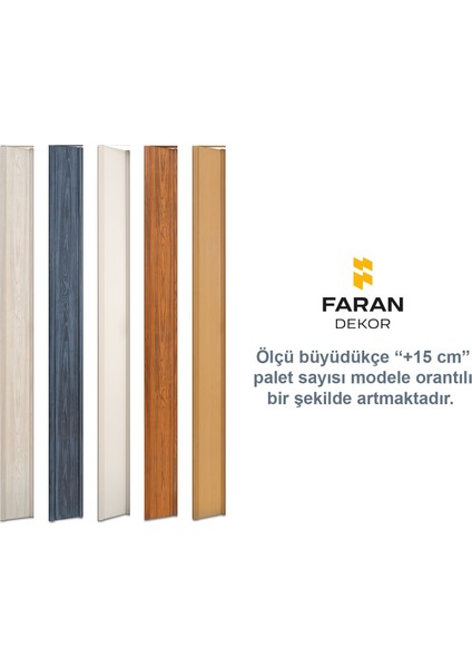 102 x 215 Ceviz Renk Camsız Pvc Akordiyon Kapı - Frnakmodel-1-15 indirimleri