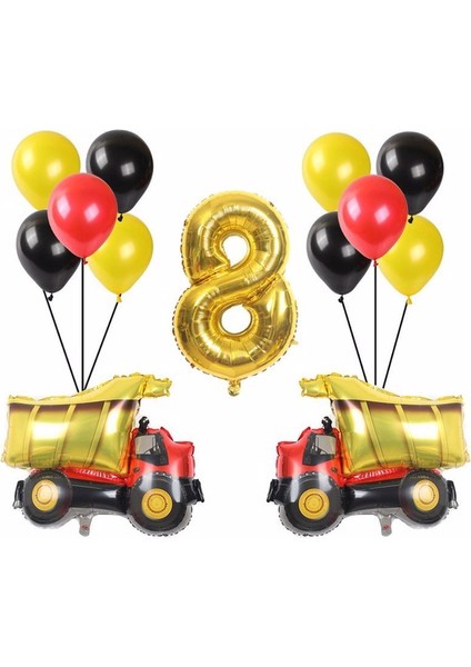 Inşaat Tema Parti Balonlar