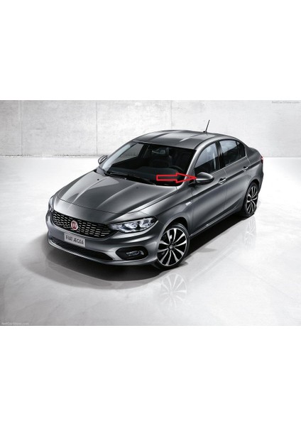 Fiat Egea Sol Dış Dikiz Ayna Kapağı Astarlı 1229411