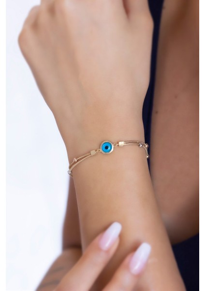 Altın Dorika Toplu Nazar Göz Bileklik fiyatları