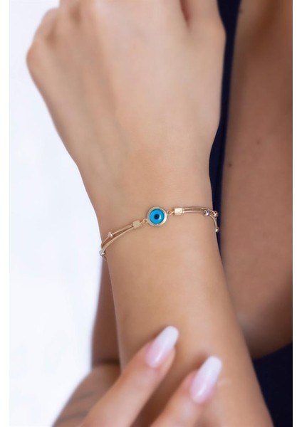 Altın Dorika Toplu Nazar Göz Bileklik fırsatları