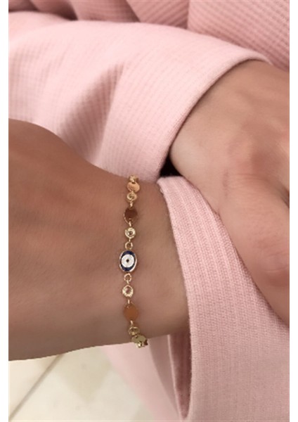 Altın Mineli Nazar Göz Bileklik fiyatları