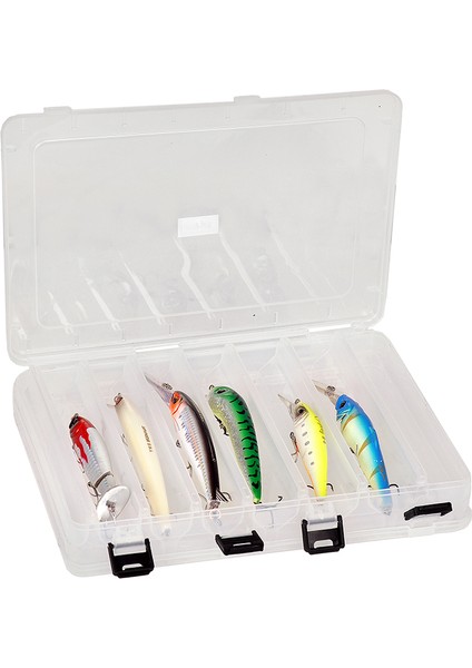 Çift Taraflı Rapala Kutusu 17 cm 14 Ad Yem Kapasiteli