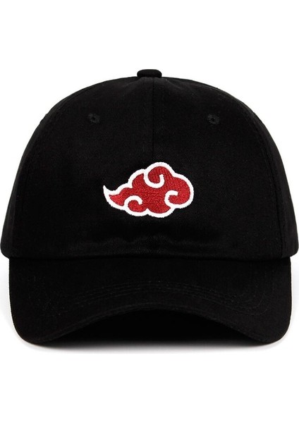 Japon Anime Naruto Hat Uchiha Aile Logosu Nakış Pamuk Beyzbol Kapakları Siyah (Yurt Dışından)