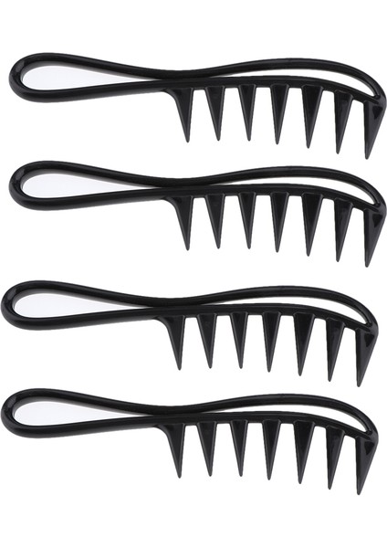 4 Büyük Antistatik Bozulma Kıvırcık Tarak Tarağı (Yurt Dışından)