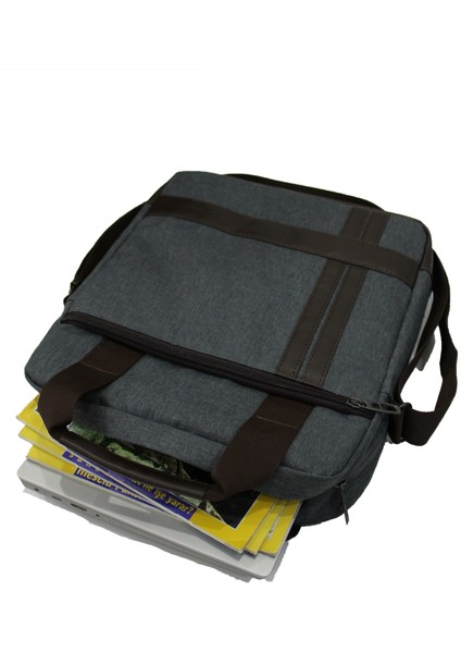 453 Su Geçirmez Kumaş Laptop ,evrak ve Okul Postacı Çantası fırsatları