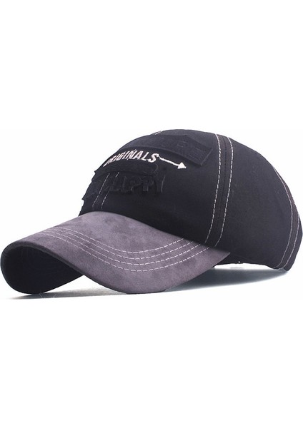 Boy Nakış Ayarlanabilir Kovboy Kapağı Siyah (Yurt Dışından) fırsatları