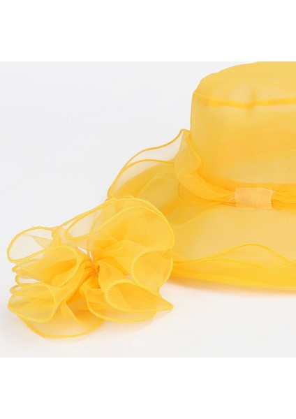 Kadın Geniş Plajı Katlanır Güneş Şapkası Gri (Yurt Dışından) modelleri