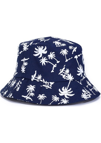 Erkekler Kadın Kova Şapka Kapağı Bahar Yaz Plaj Balıkçılığı Açık Hava Avı Mavi (Yurt Dışından)