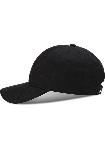 Yan Baskılı Mektuplar Yaz Yumuşak Üstü Kapak All-Match Beyzbol Kapağı Boyut: Bir Beden Hafif Khaki (Yurt Dışından) fırsatları