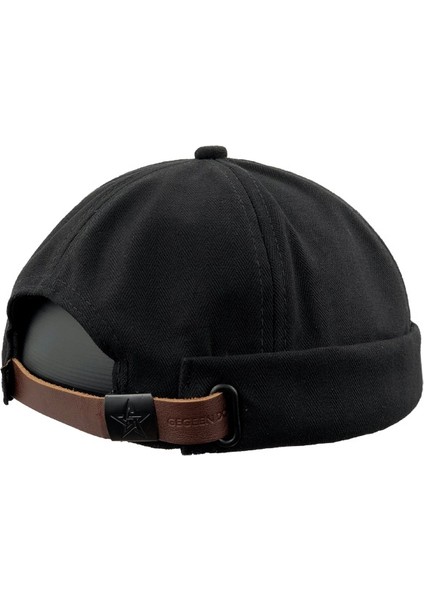 A28 Çiçek Deseni Kişiselleştirilmiş Beanie Skullcap Ayarlanabilir Denizci Şapkası Boyut: Bir Beden Haki (Yurt Dışından)