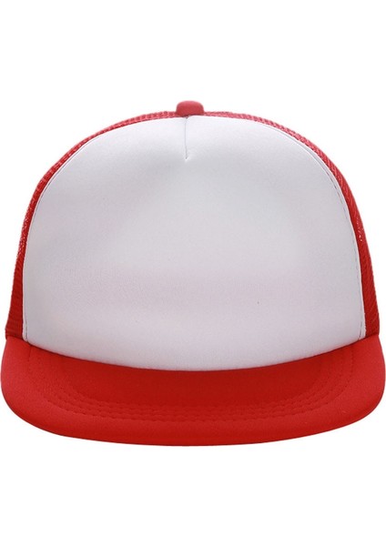 Boş Tahta Örgü Ayarlanabilir Beyzbol Şapkası Kırmızı (Yurt Dışından) fırsatları