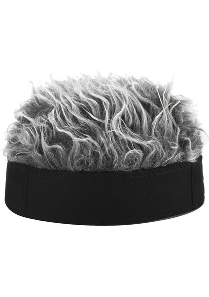 Wıg Leverord Hat Retro Sokak Sayılı Savulu Olmayan Kayaklar Boyut: M 56-58CM Siyah + Gri (Yurt Dışından)