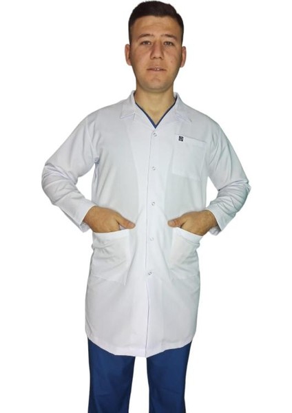 Erkek Uzun Kol Hakim Yaka Vizit Boy Önlük