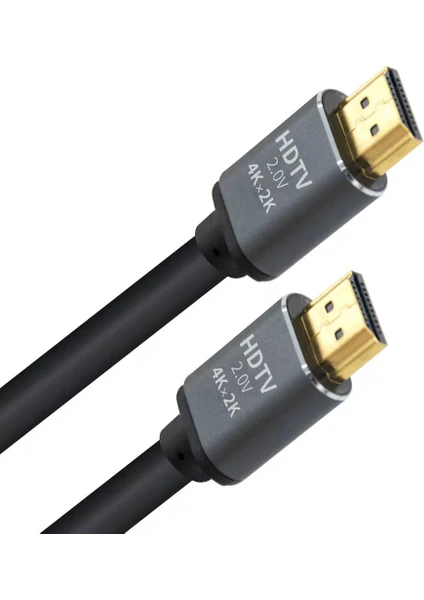 (CPS4K15) 1,5mt 4K 60HZ HDMI 2.0 - Ethernet 18 Gbps Metal Başlık HDMI Kablo