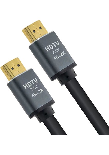 (CPS4K150) 15MT 4K 30HZ HDMI 2.0 - Ethernet 18 Gbps Metal Başlık HDMI Kablo