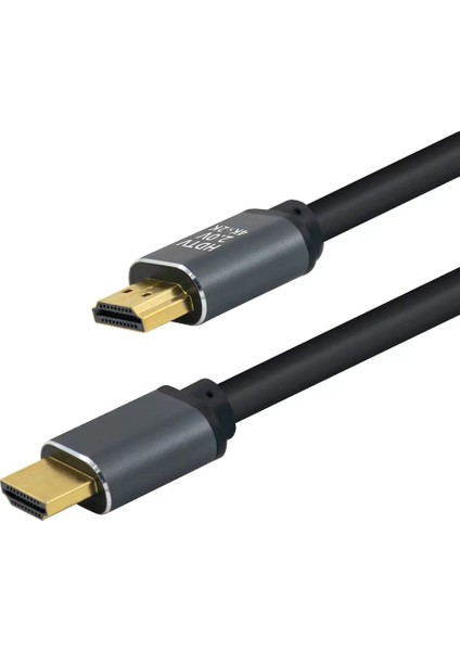 (CPS4K100) 10MT 4K 60HZ HDMI 2.0 - Ethernet 18 Gbps Metal Başlık HDMI Kablo