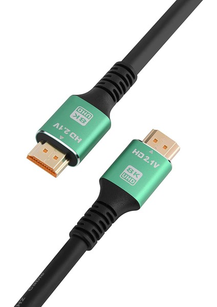 (CPS8K50) 5mt 8k 60HZ HDMI 2.1 - Ethernet 48 Gbps Metal Başlık HDMI Kablo