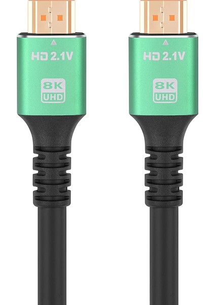 (CPS8K50) 5mt 8k 60HZ HDMI 2.1 - Ethernet 48 Gbps Metal Başlık HDMI Kablo
