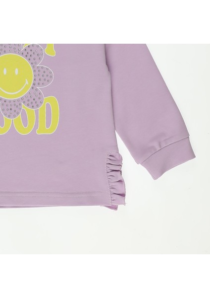 Kız Bebek Baskılı Sweatshirt modelleri