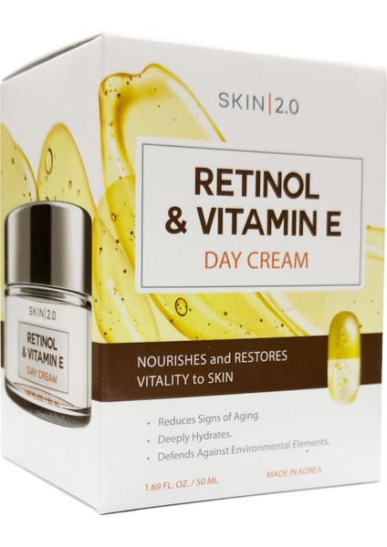 Retinol And Vitamin E Gündüz Kremi 50ML