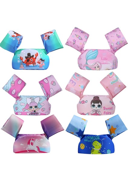 Çocuk Yüzme Köpük Kol Yüzük Bebek Yüzme Ekipmanları Yüzer Yüzük Su Kollu Yüzüklük Yelek Mavi Uzay Dragon (Yurt Dışından) fırsatları