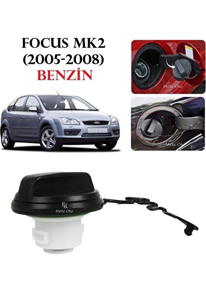 Ford Focus Yakıt Depo Kapağı Benzin Kapağı 2005-2008 [meteoto]