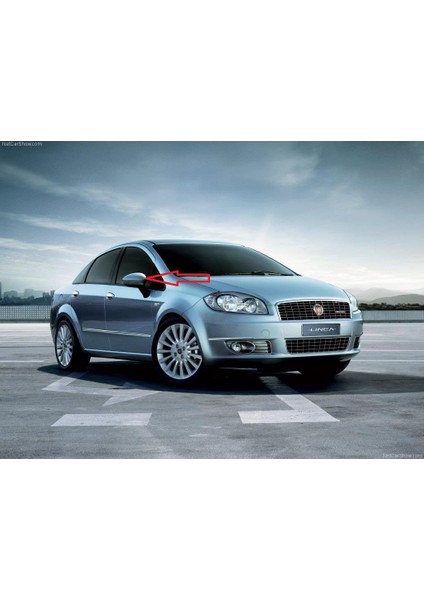 Fiat Linea Sağ Dış Dikiz Ayna Kapağı Sinyalsiz Siyah