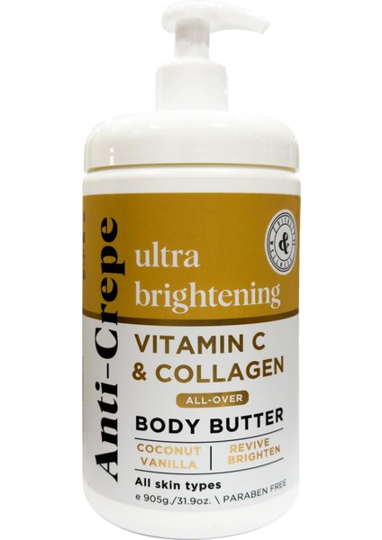 Wellness Anti-Crepe Vitamin C And Collagen Vücut Losyonu 905GR