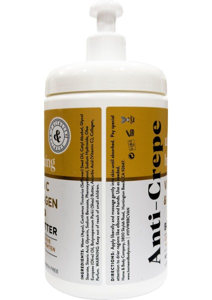 Wellness Anti-Crepe Vitamin C And Collagen Vücut Losyonu 905GR