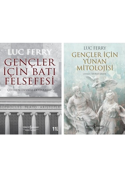 Gençler Için Batı Felsefesi - Gençler Için Yunan Mitolojisi / 2 Kitap Takım - Luc Ferry