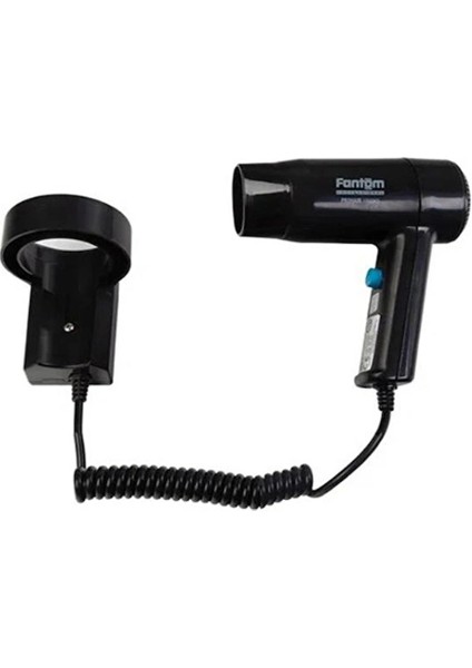 Prohair 1000HD 1000 W Otel Tipi Siyah Saç Kurutma Makinesi