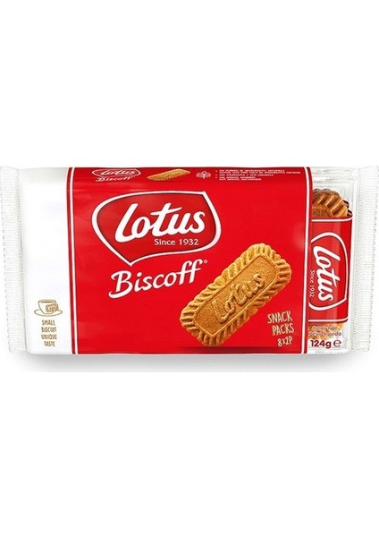 Biscoff Karamelize Bisküvi 124 gr - 6 Paket