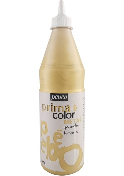 Primacolor Guaj Boya Metalik Renkler 1lt Gold Altın