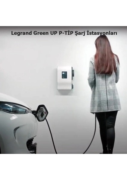 Green'up 3 Faz 22KW Elektrikli Araç Akıllı Hızlı Araç Şarj Istasyonu 059002