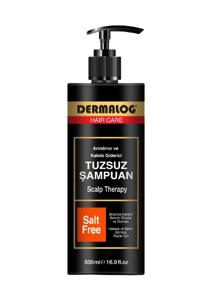 Arındırıcı Tuzsuz Sülfatsız Şampuan - Salt & Sulfate Free 500 ml