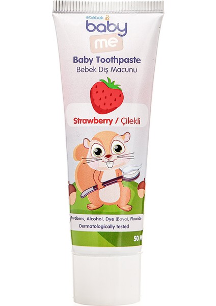 Baby Me Bebek Diş Macunu 50 ml