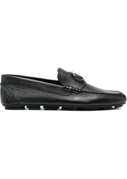 Valentino Garavani Vlogo Signature Leather Driving Shoes10