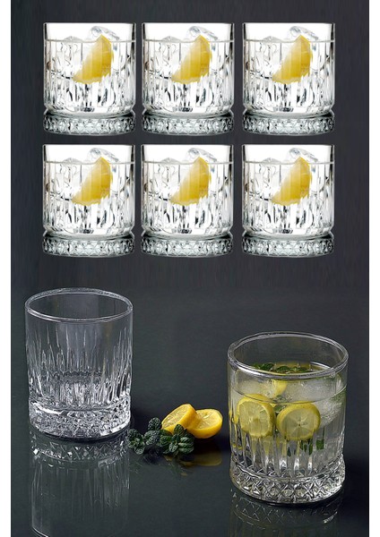 Oslo Meşrubat Bardağı 300CC 6'lı Kokteyl Bardak