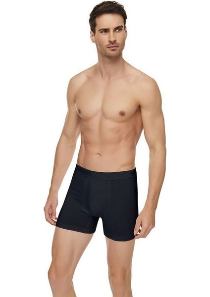 Erkek Modal Elastan Boxer 6'lı 1251