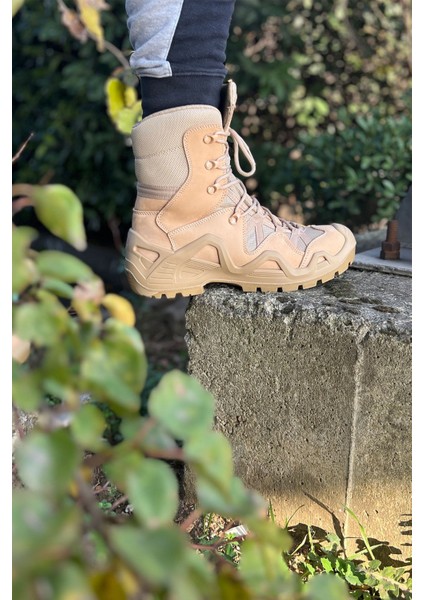 Mif Plus 1499 Nubuk Deri Çift Yoğunluklu Enjeksiyon Taban Askeri Outdoor Tactical Bot
