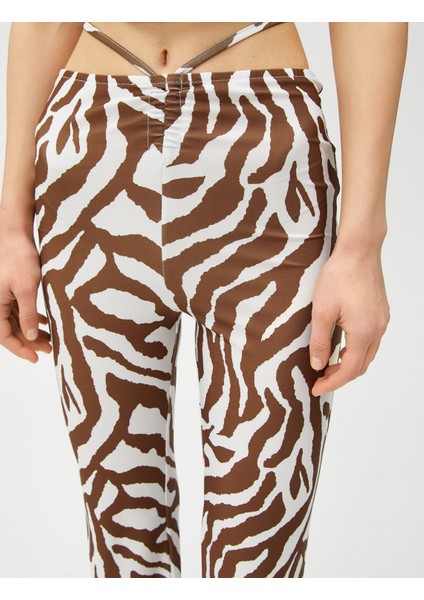 Ispanyol Paça Pantolon Yüksek Bel Biye Detaylı indirimleri