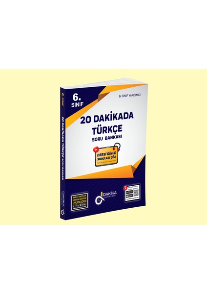 6.sınıf 20 Dakikada Türkçe Soru Bankası