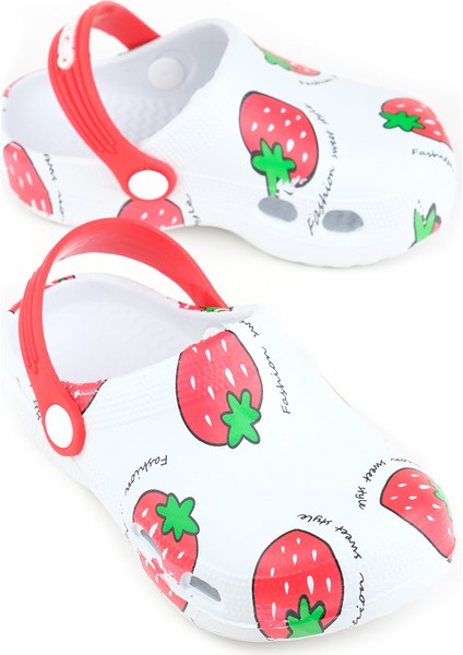 Yazlık Ev-Bahçe Kız Çocuk Terlik