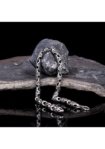 925 Ayar Gümüş Ayyıldız Motifli Erkek Bileklik fiyatları