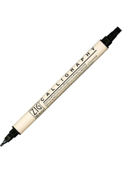 Kaligrafi Kalemi Metalik MS-3400 010 Pure Black