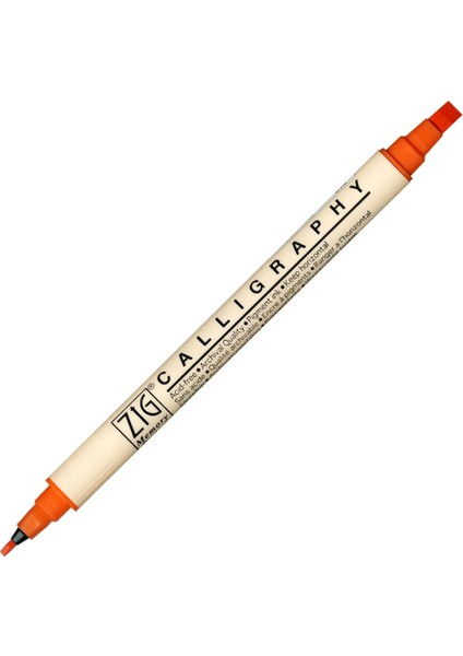 Kaligrafi Kalemi Metalik MS-3400 070 Pure Orange