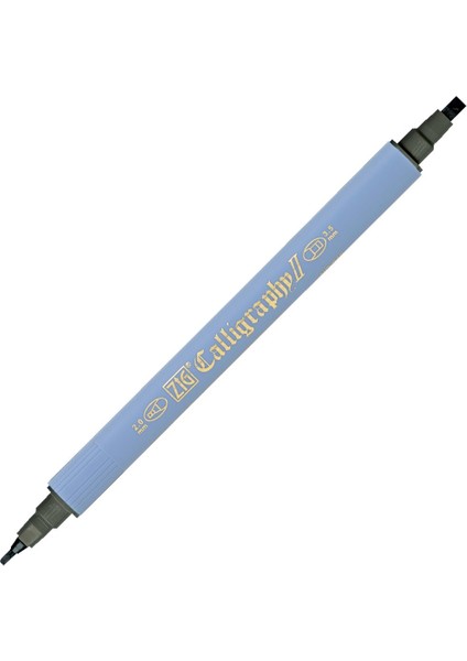 Kaligrafi Kalemi Çift Uçlu 2 mm + 3.5 mm TC-3100 094 Gray Brown