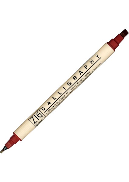 Kaligrafi Kalemi Metalik MS-3400 203 Antique Burgundy