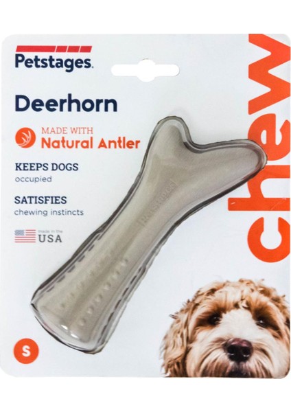 Petstages Deerhorn Antler Alternative Dog Chew Toy Köpek Çiğneme Oyuncağı - Small - 668